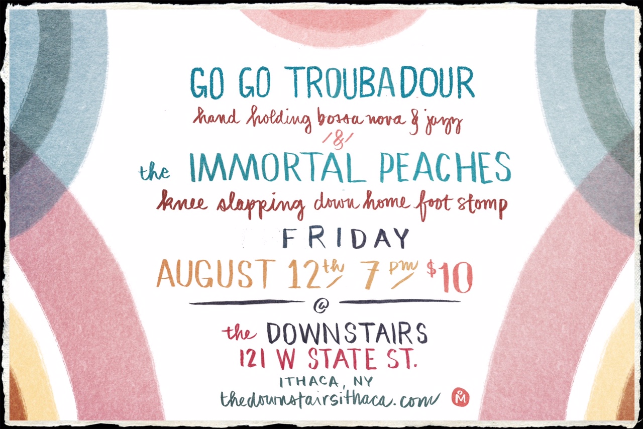Go Go Troubadour & The Immortal Peaches @ The Downstairs