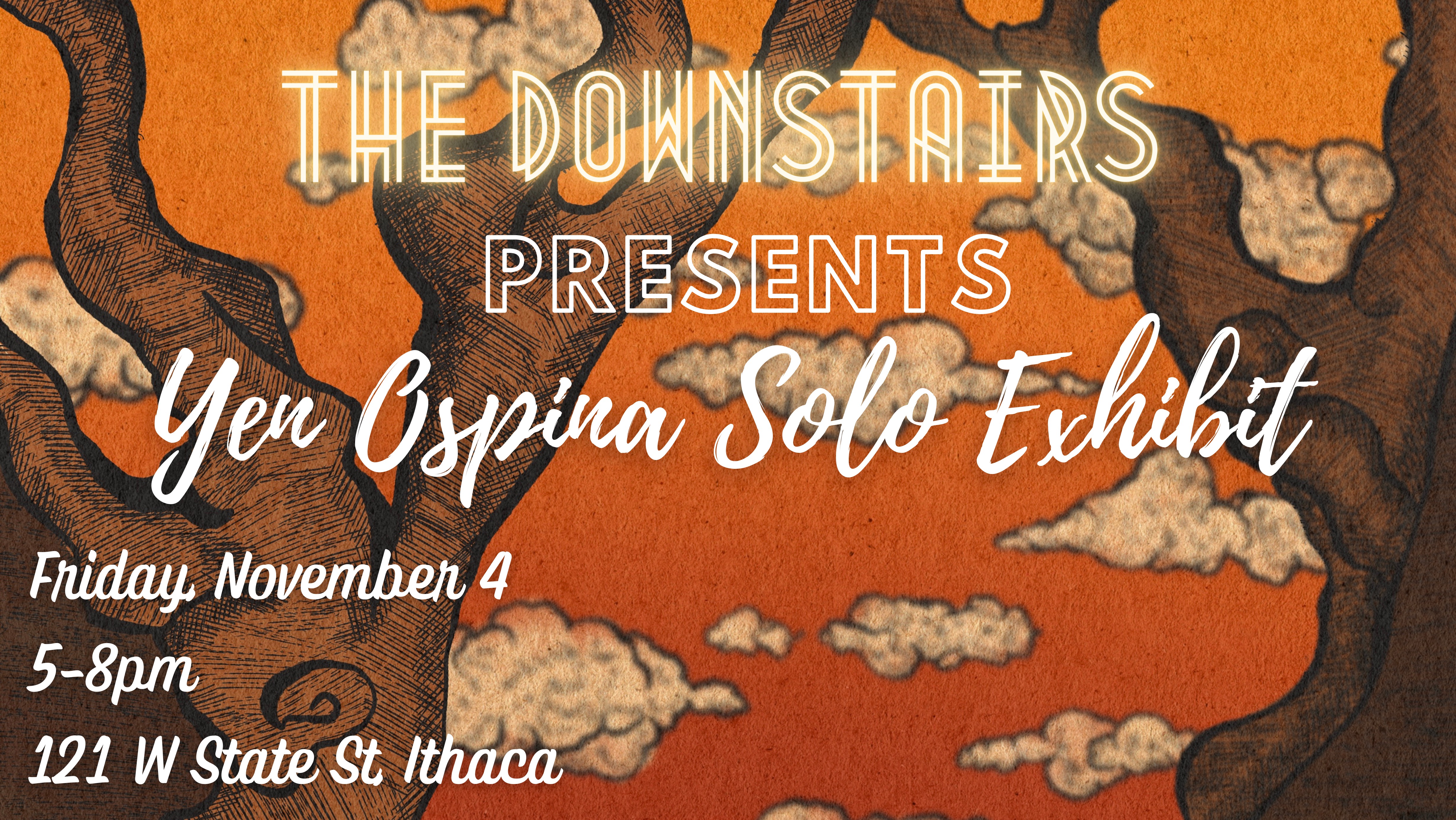 Yen Ospina Downstairs Solo Exhibit