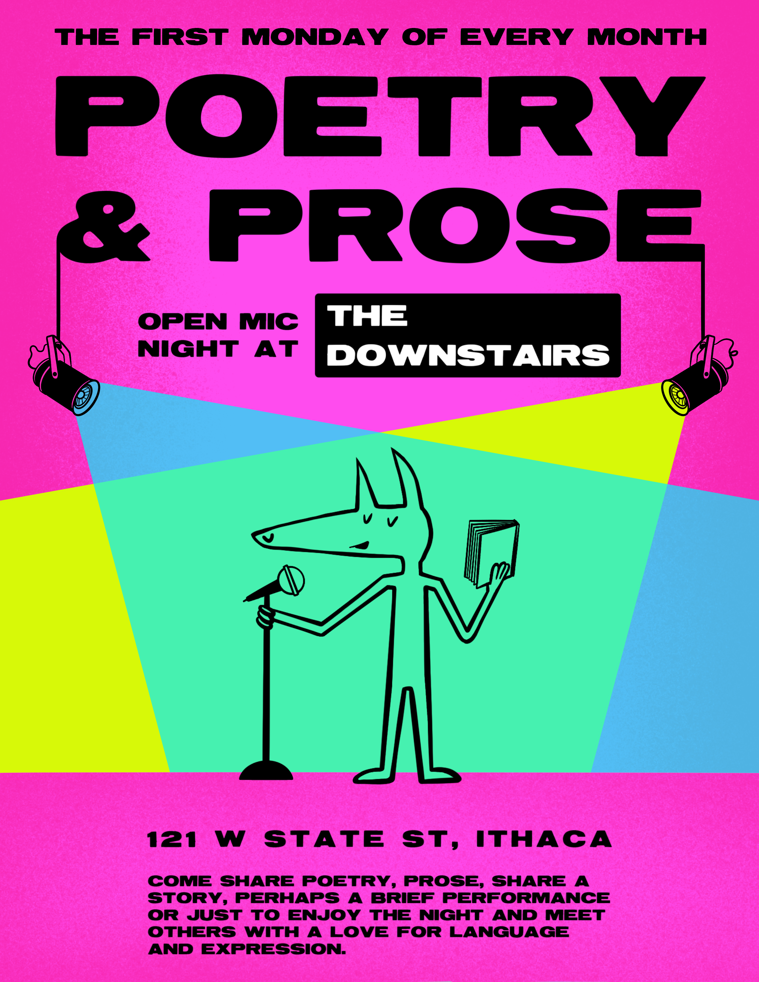 Poetry & Prose Open Mic