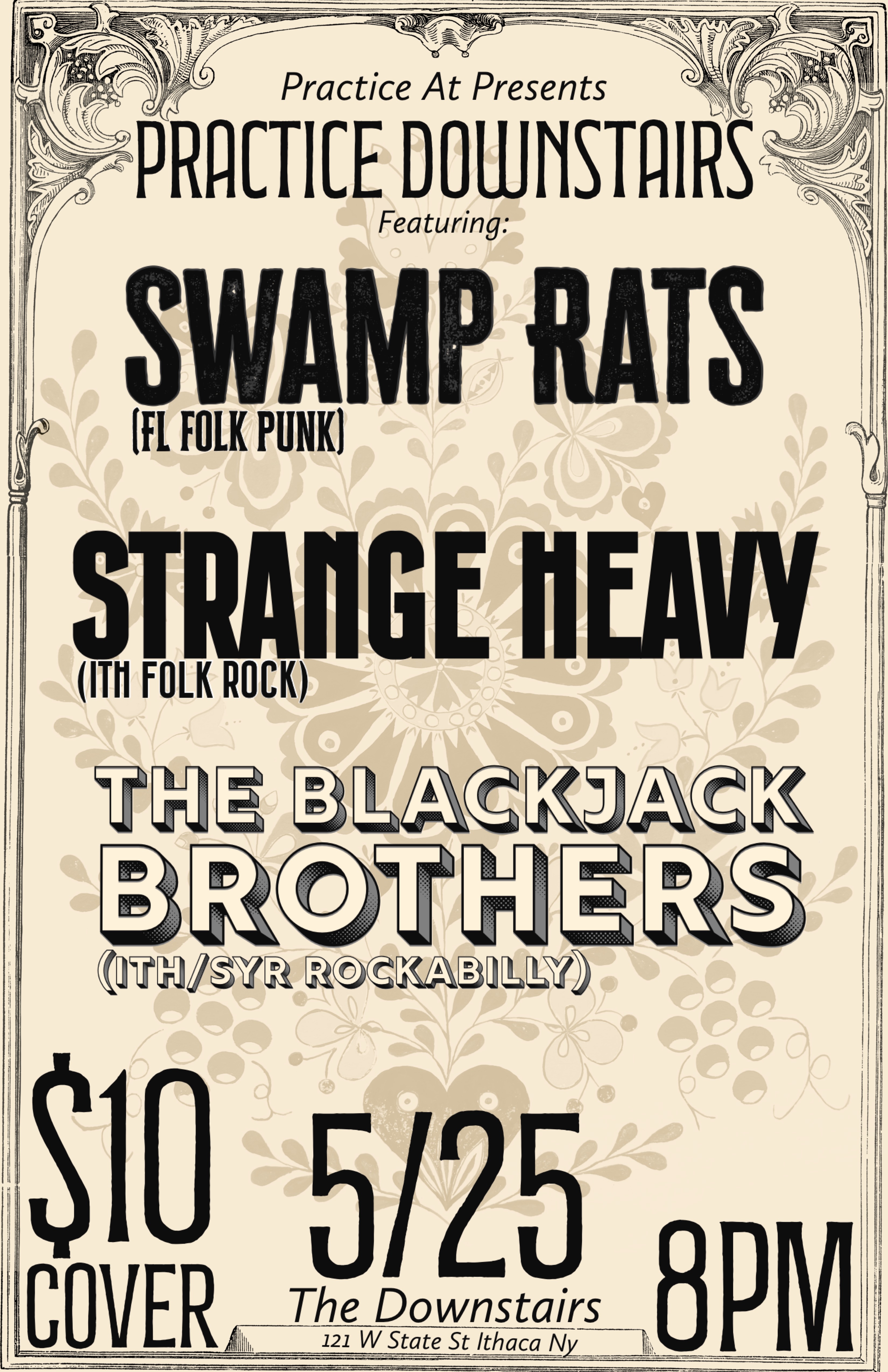 Swamp Rats x Strange Heavy x The Blackjack Brothers