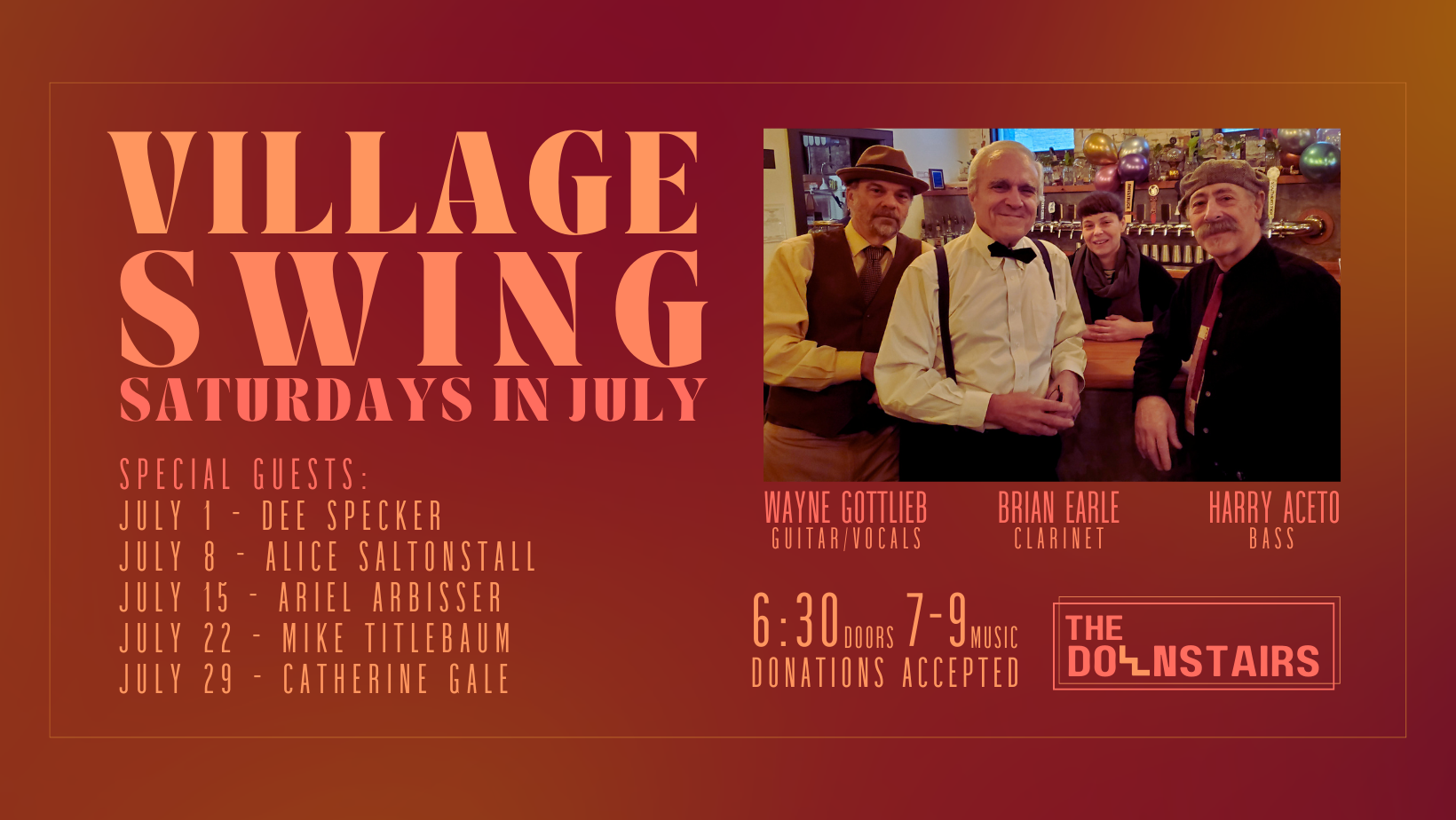 The Village Swing Residency w/s/g Catherine Gale