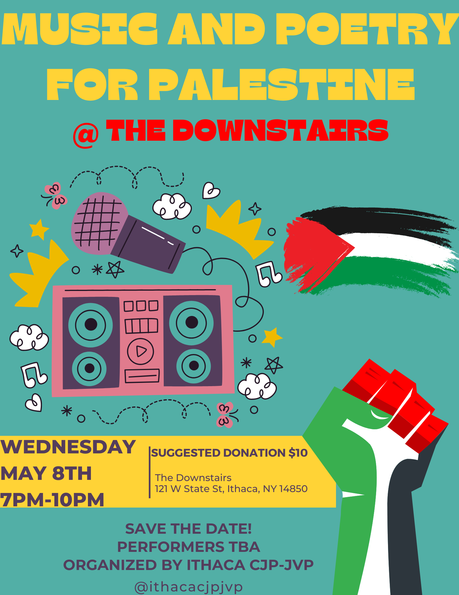 Music & Poetry for Palestine