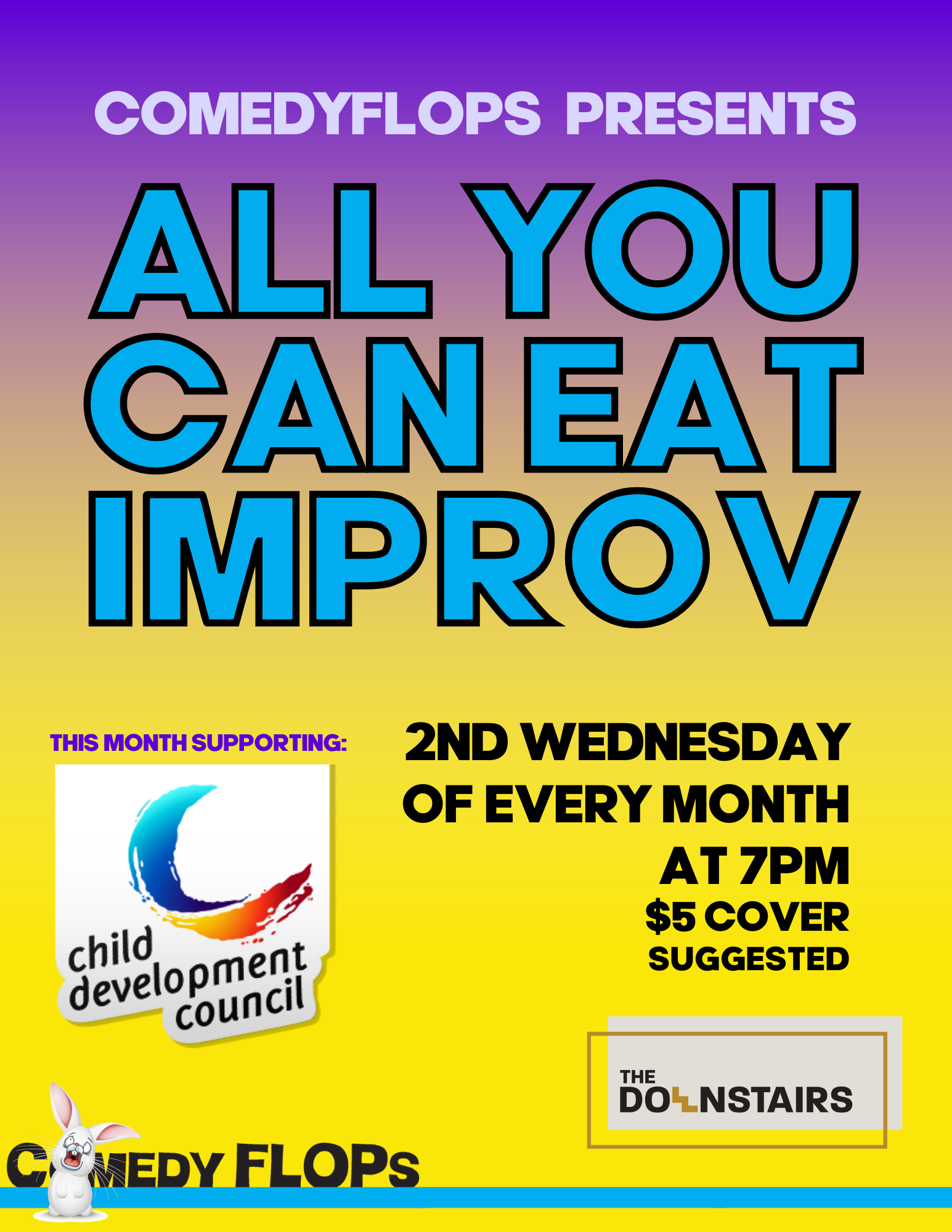 ComedyFLOPs Presents All You Can Eat Improv