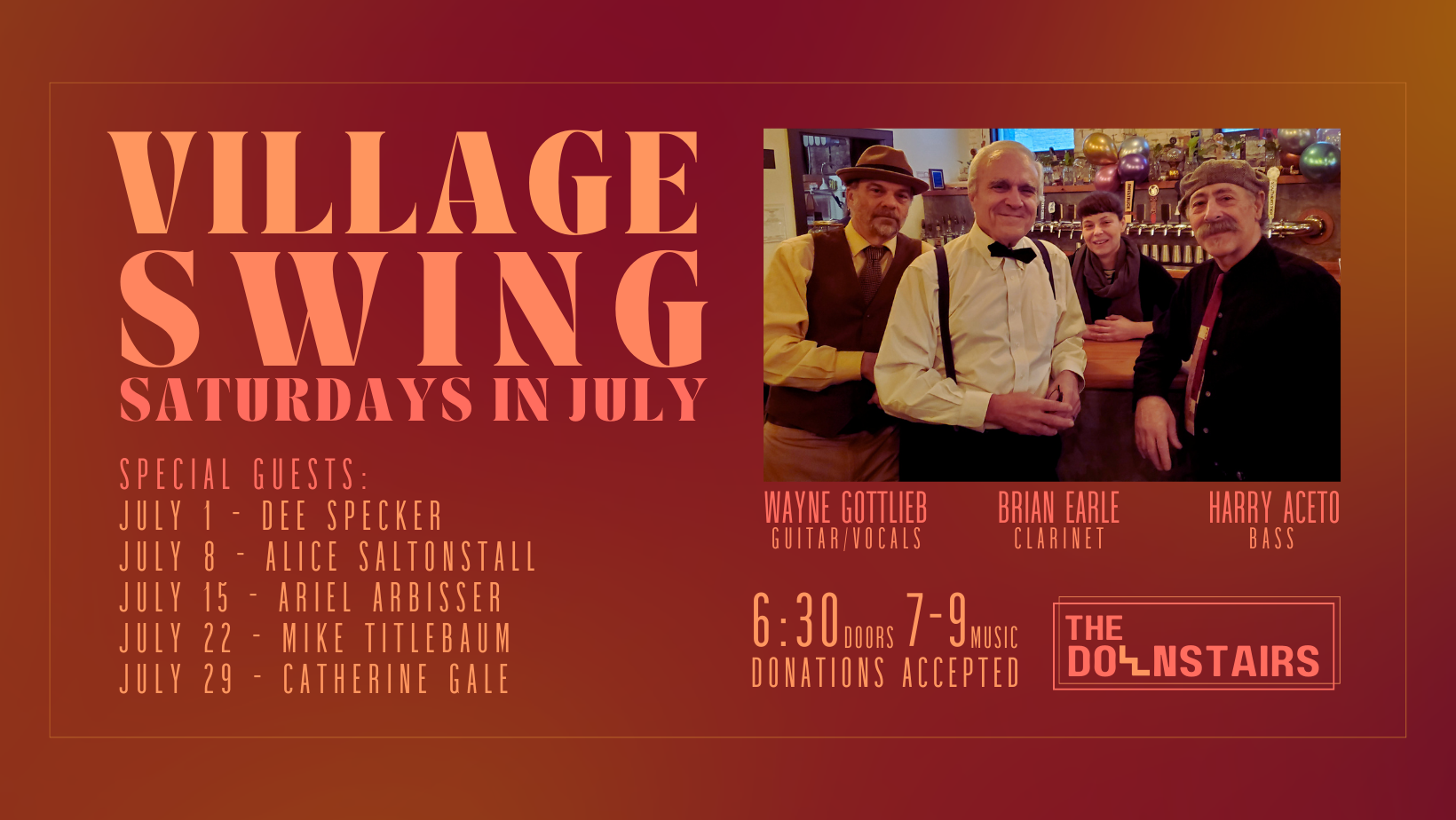 The Village Swing Residency w/s/g Michael Titelbaum