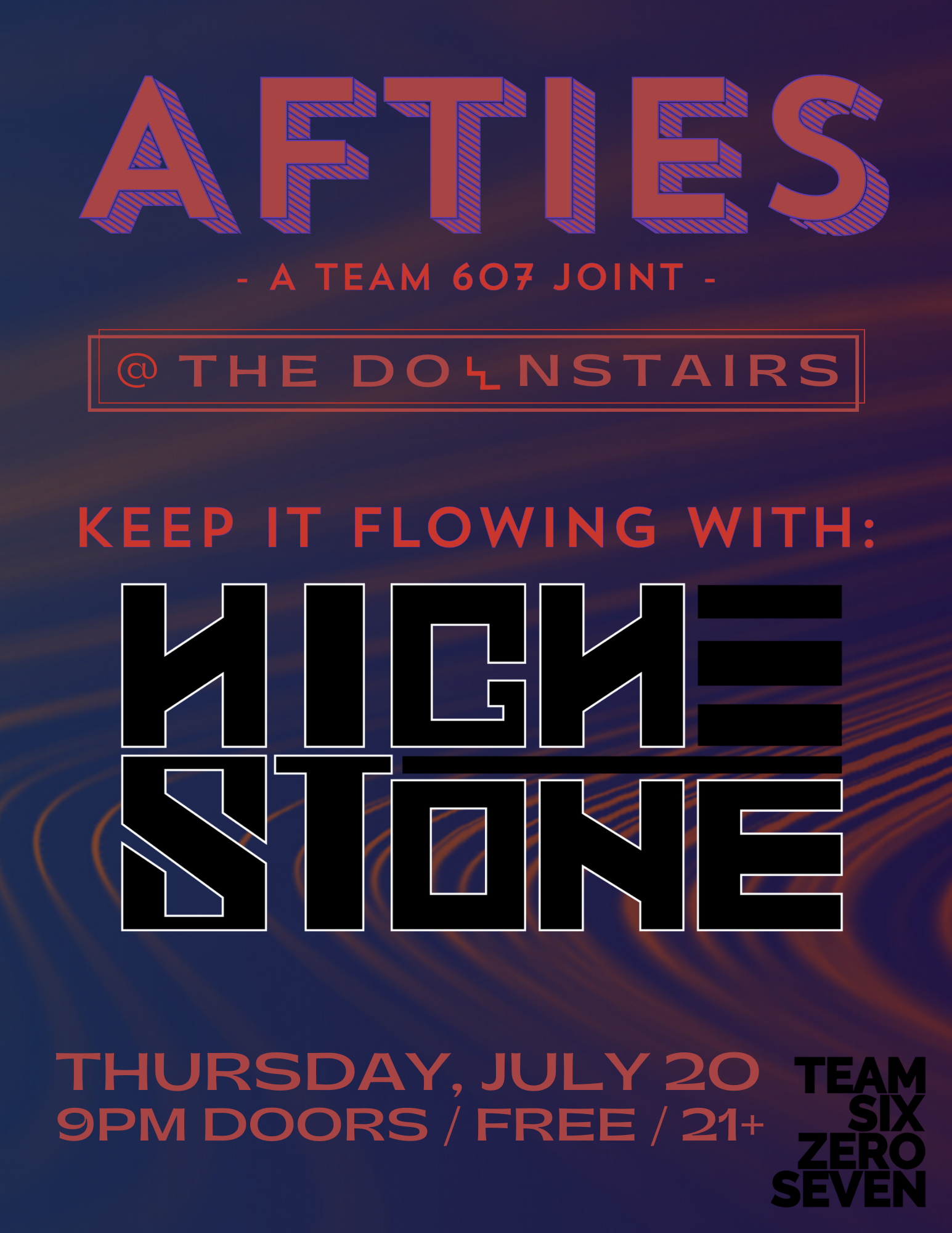 Afties with DJ Highstone