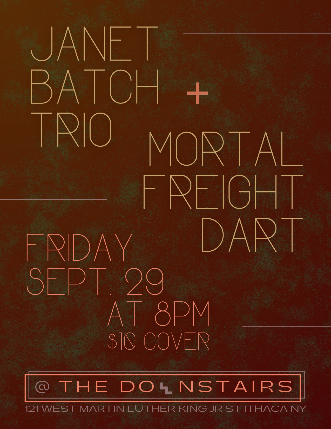 Janet Batch Trio & Mortal Freight Dart