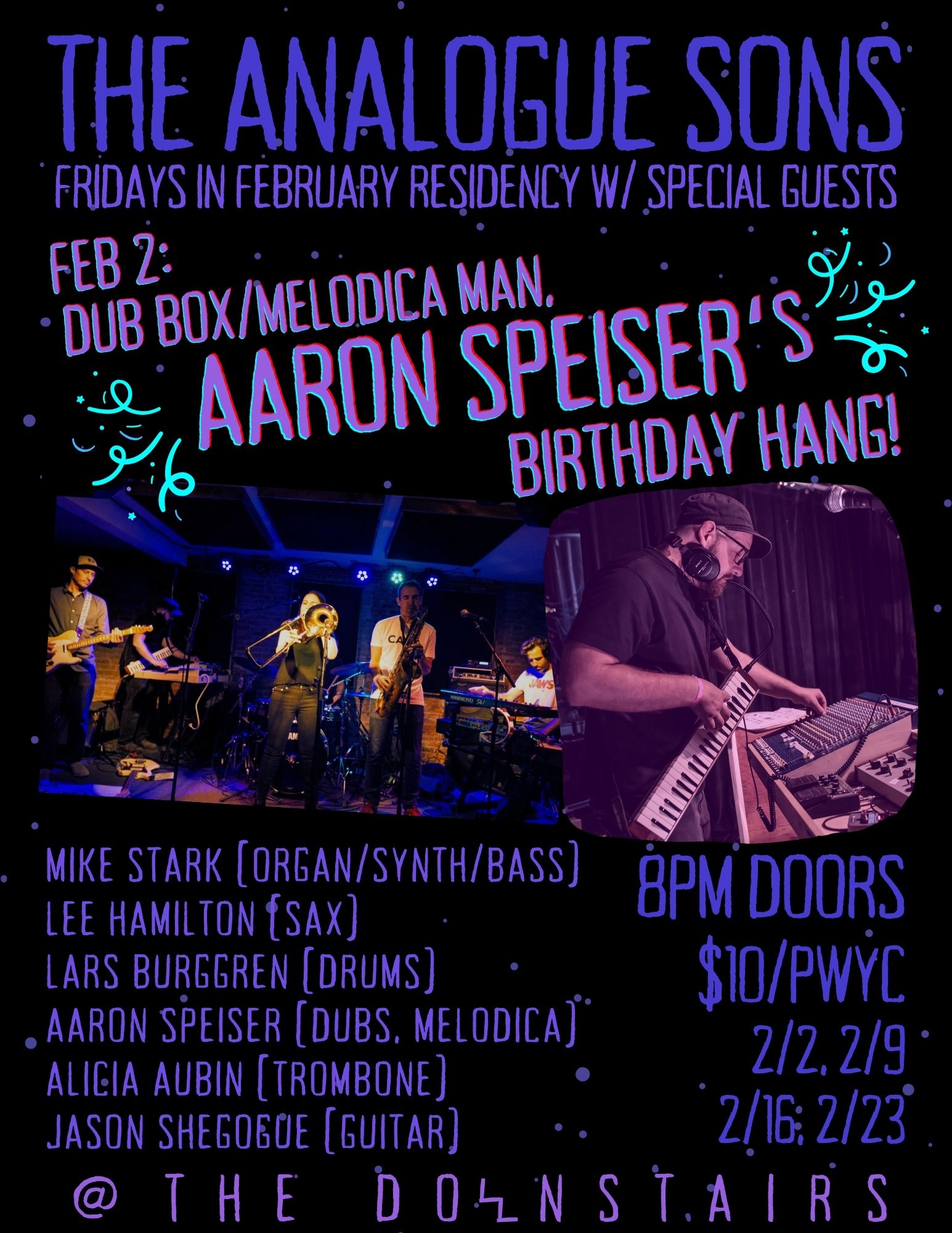 The Analogue Sons w/ Special Guests - Fridays in February Residency