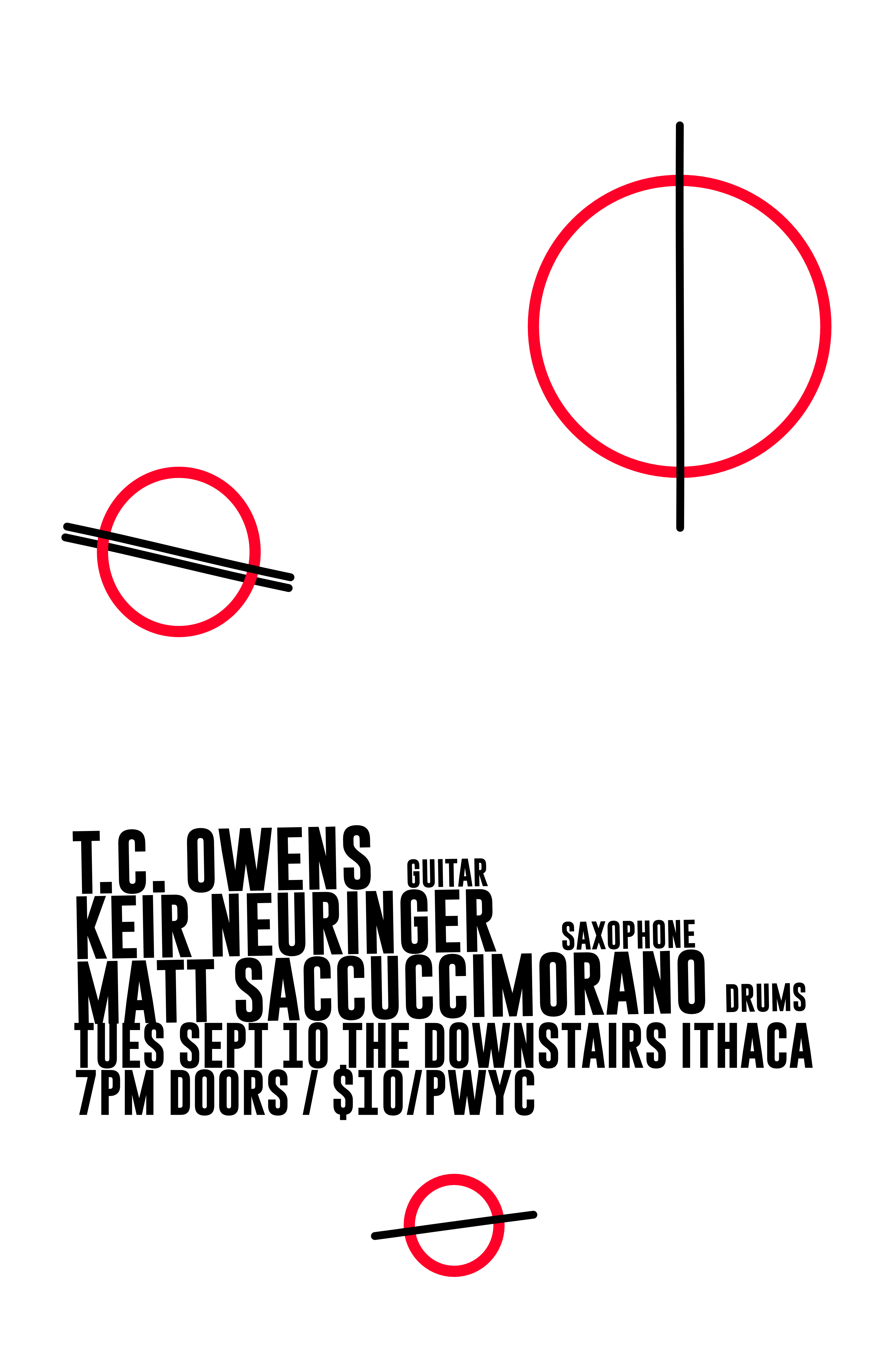 T.C. Owens, Keir Neuringer & Matt Saccuccimorano