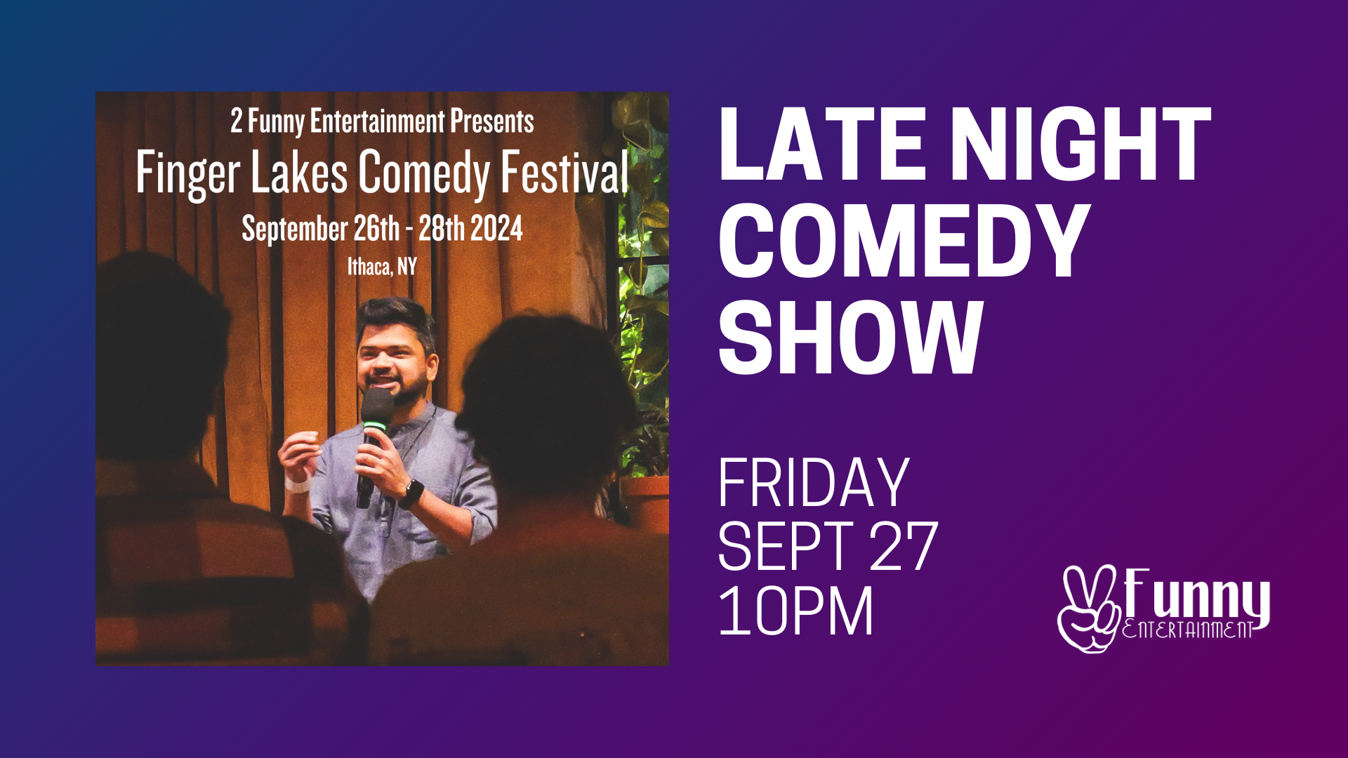 2024 Finger Lakes Comedy Festival: Late Night Comedy Show