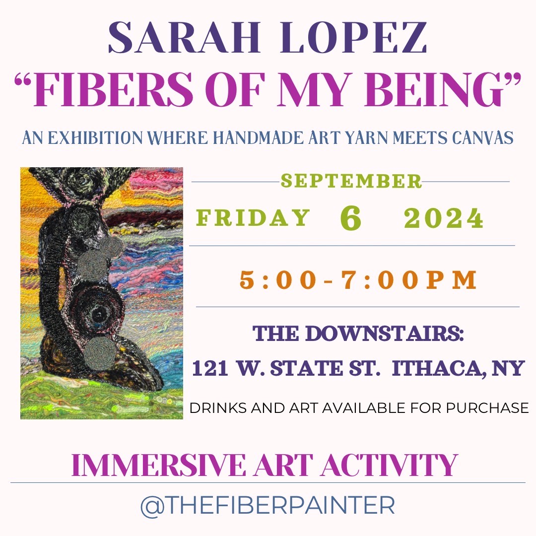 Sarah Lopez "Fibers of My Being" Opening Reception