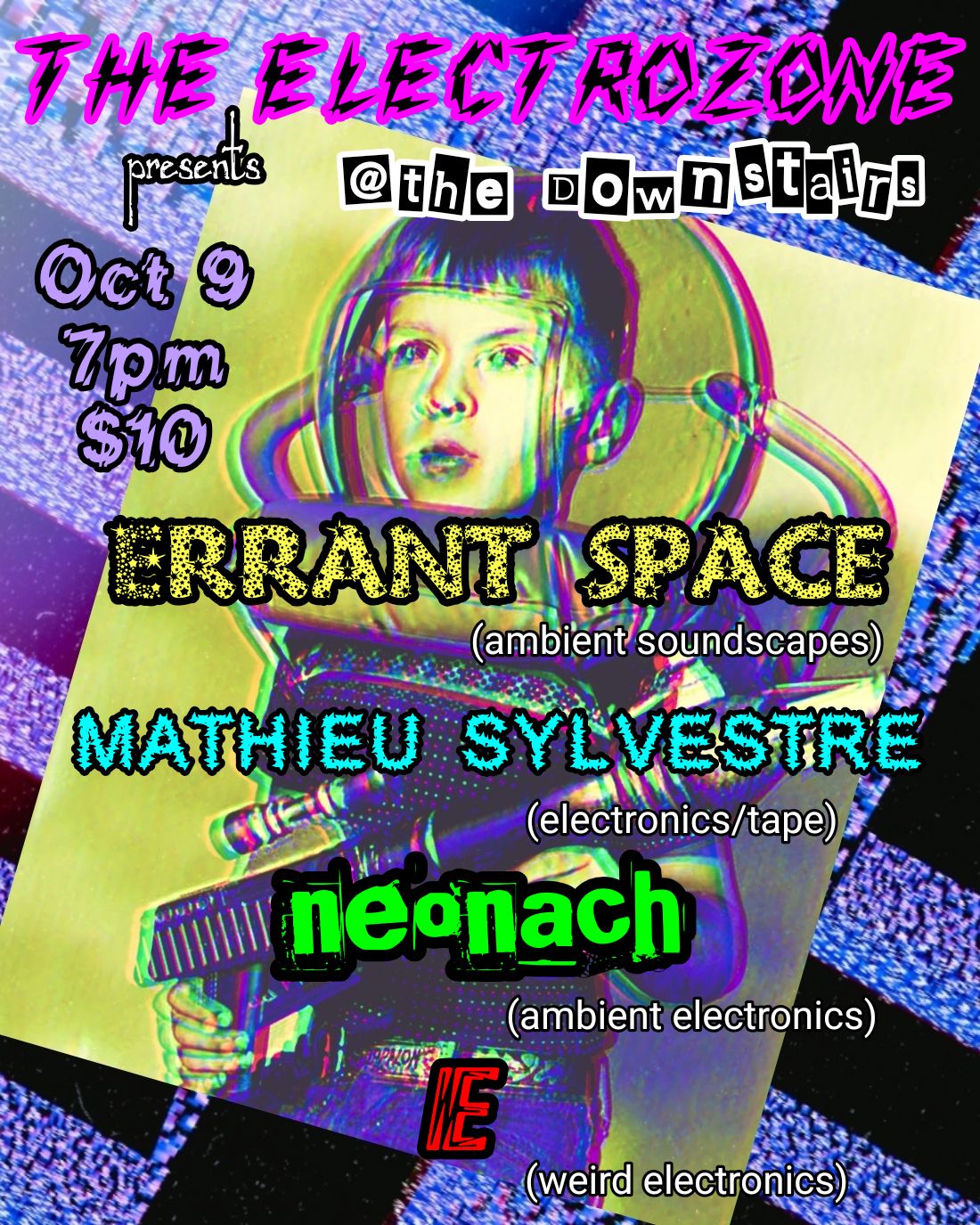 EZ Presents: Errant Space, Mathieu Sylvestre, Neonach, and E