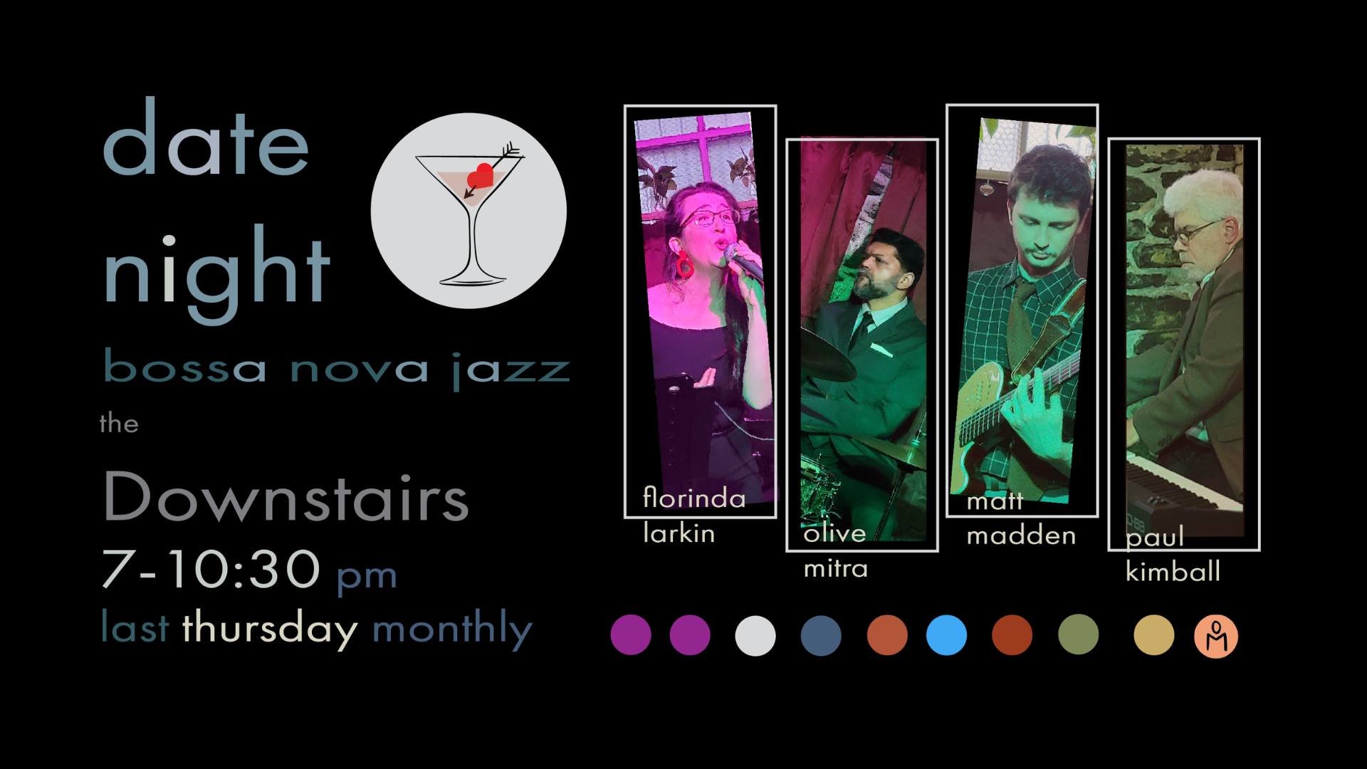 Date Night: Bossa Nova Jazz. Last Thursday Monthly.