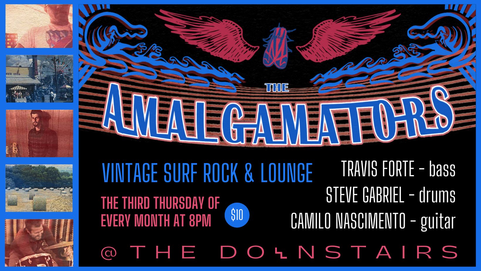 The Amalgamators Vintage Surf Rock and Lounge