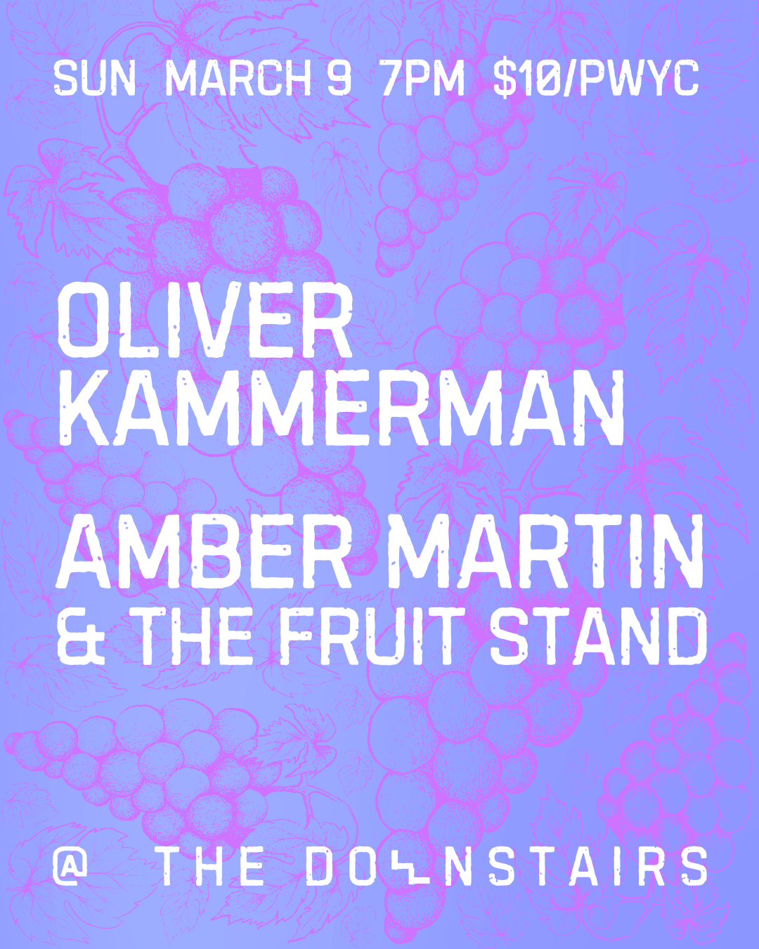 Oliver Kammerman / Amber Martin & The Fruit Stand