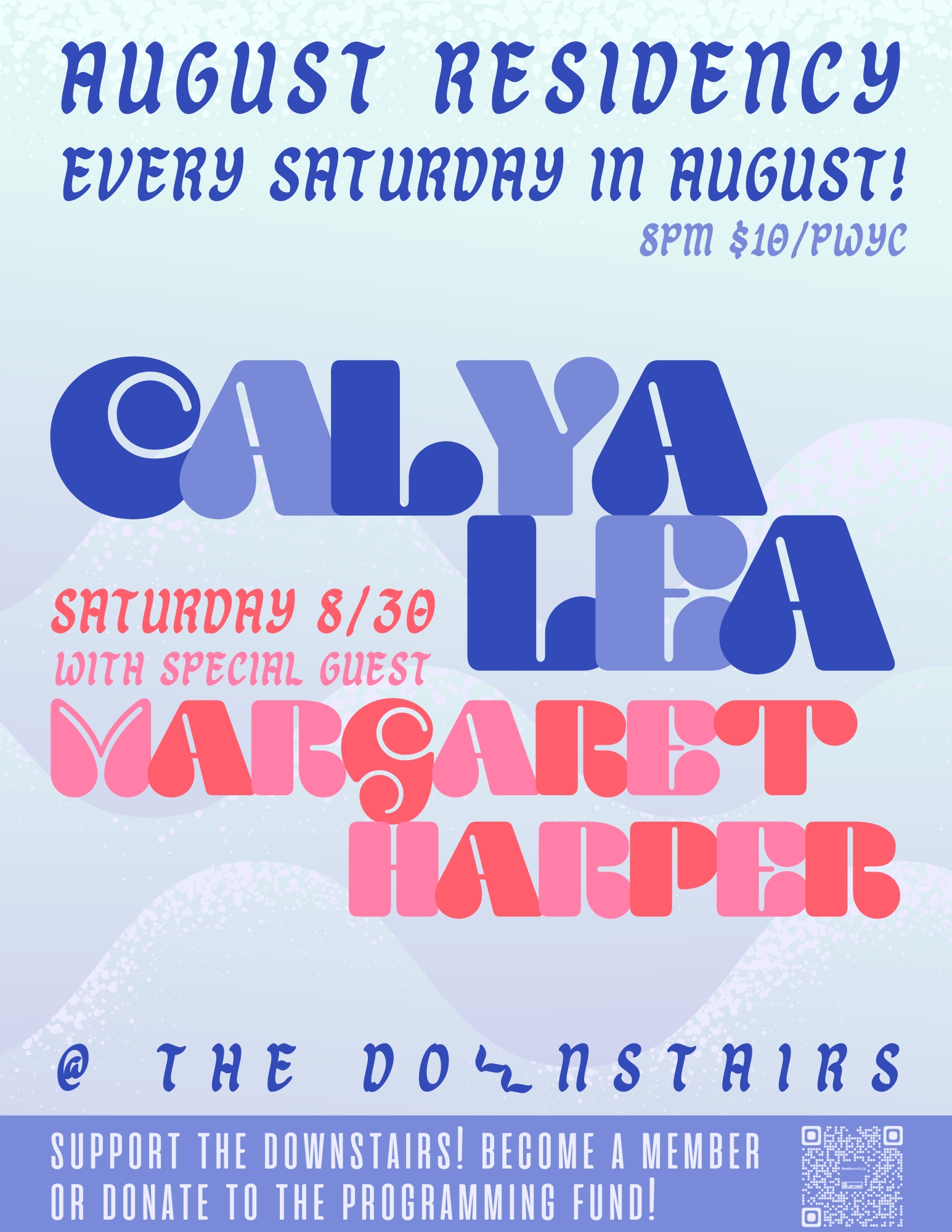 Calya Lea w.s.g. Margaret Harper - August Residency
