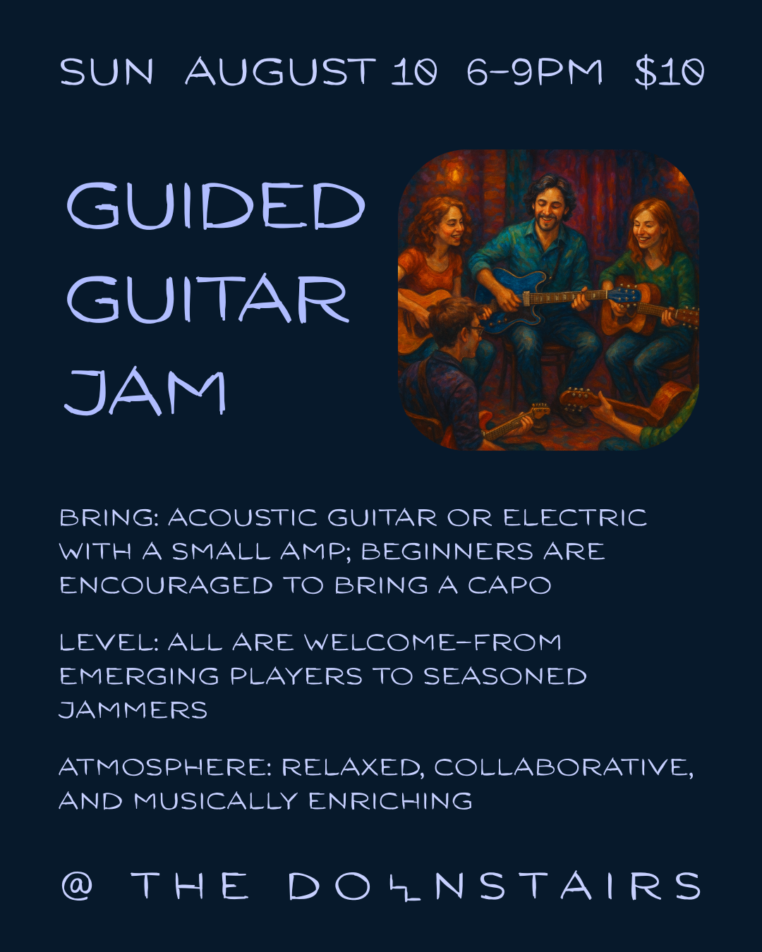 Guided Guitar Jam with Dennis Winge