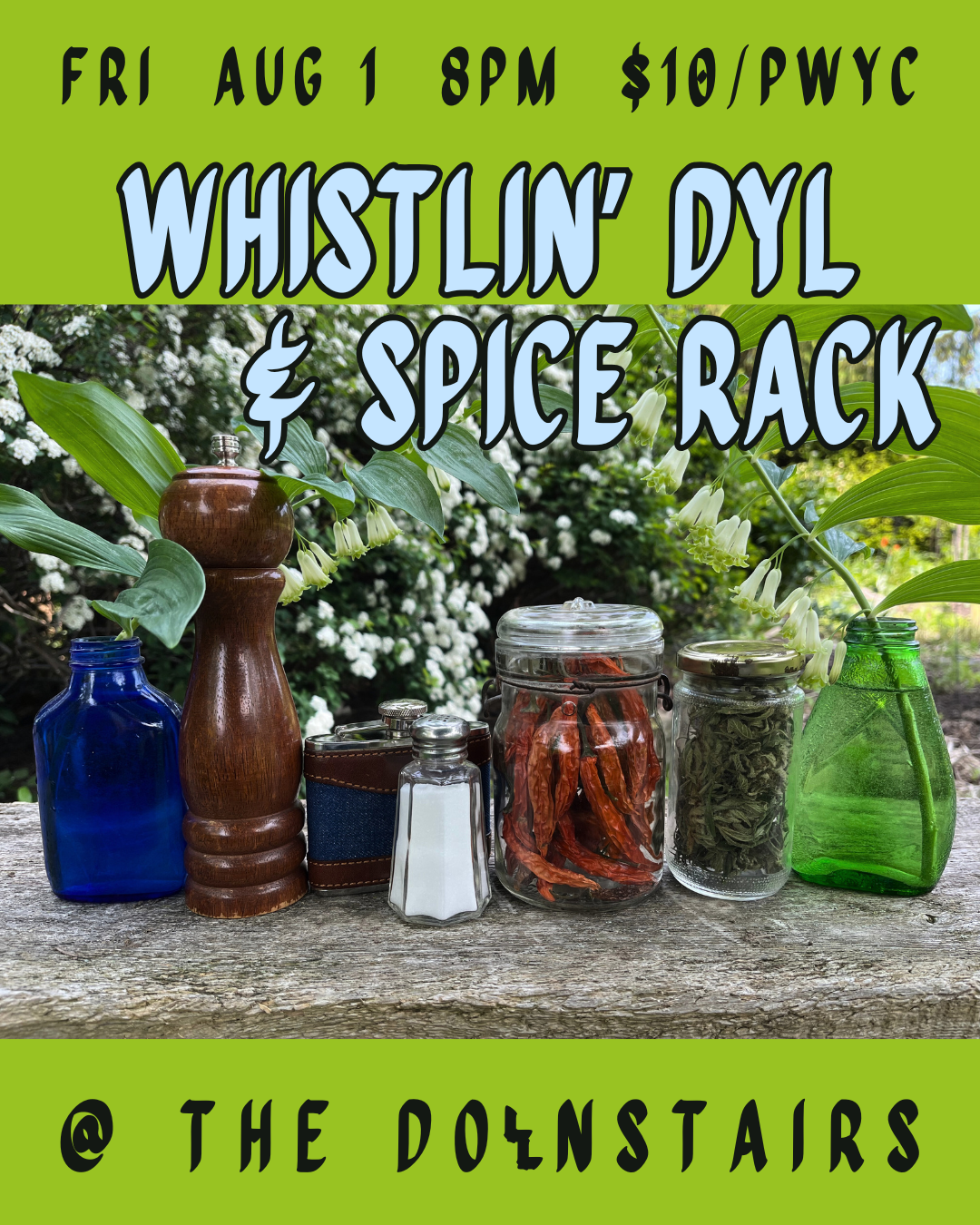 Whistlin’ Dyl & Spice Rack