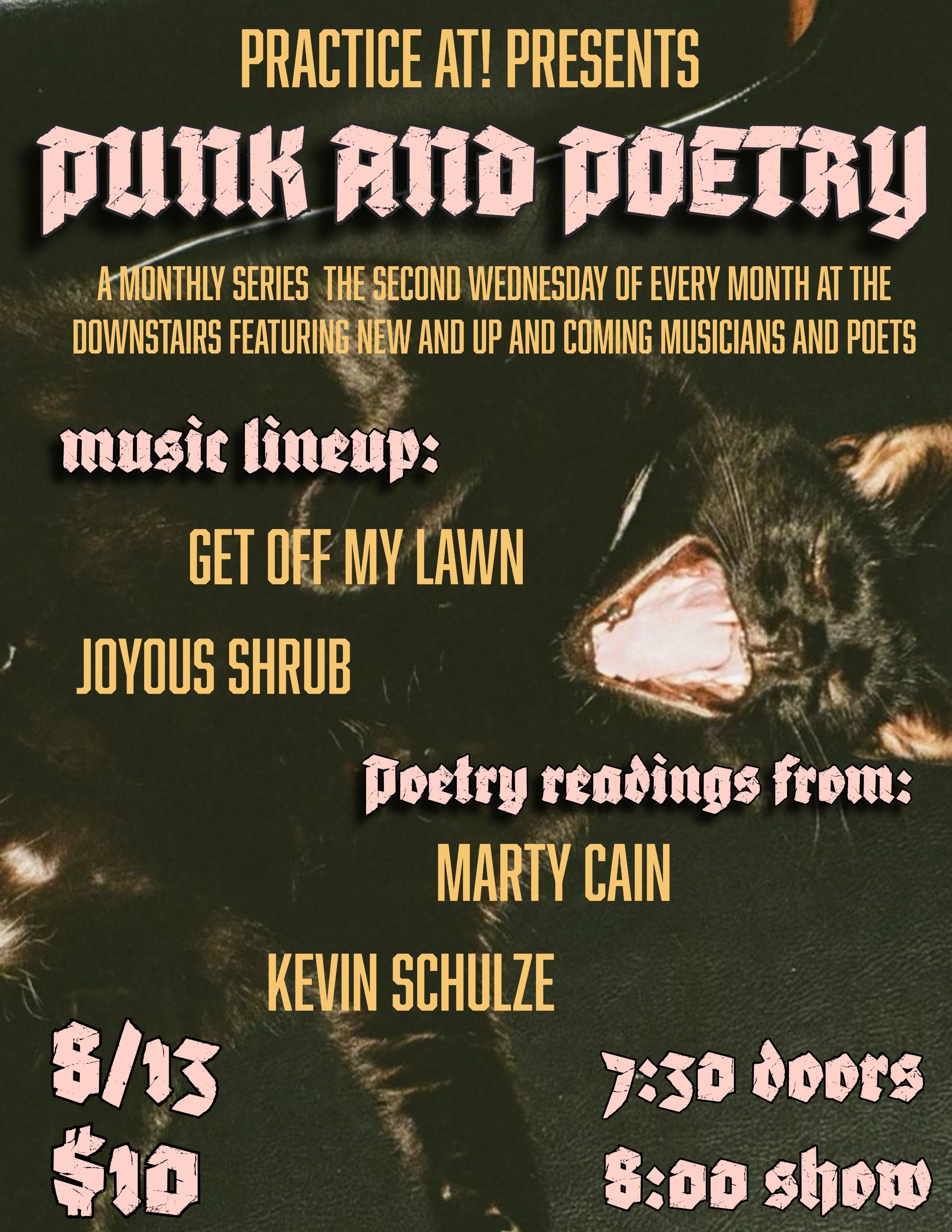 Practice At Poetry & Punk Showcase