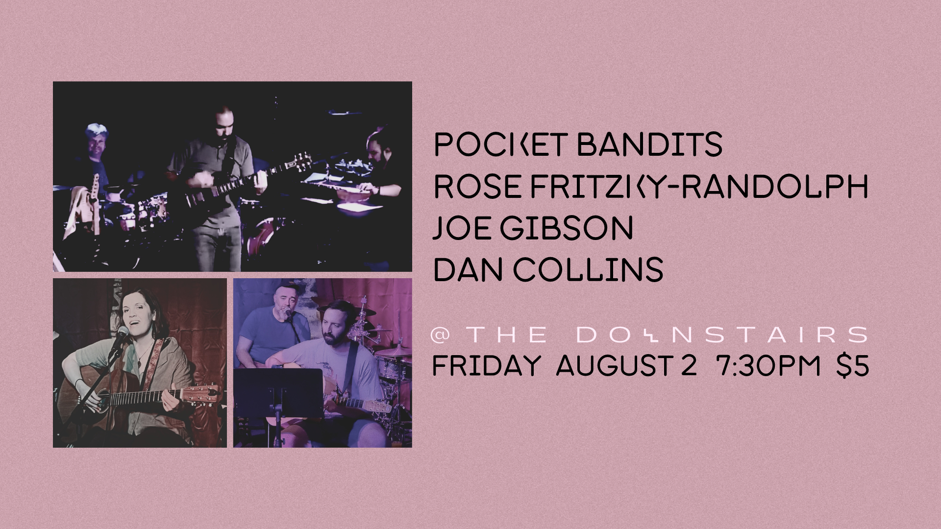 Pocket Bandits, Rose Fritzky-Randolph, Joe Gibson, & Dan Collins