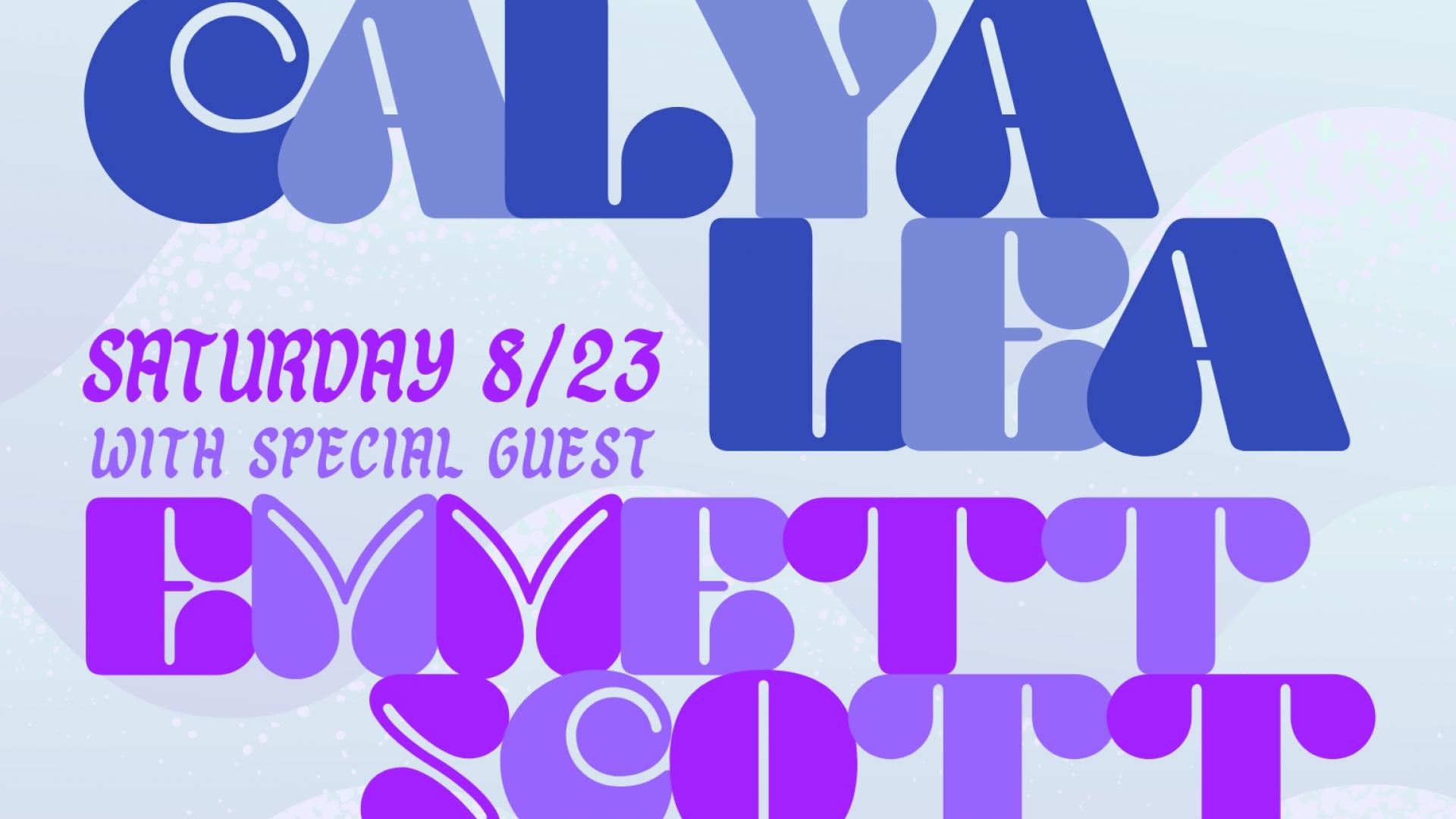 Calya Lea w.s.g. Emmett Scott - August Residency